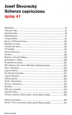 Scherzo capriccioso Josef Škvorecký