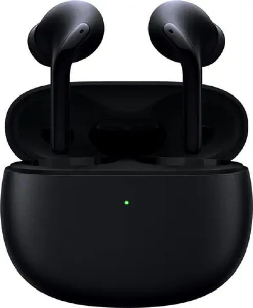 Xiaomi Buds 3 černá / Bezdrátová sluchátka do uší / mikrofon / BT 5.2 / IP55 / ANC / nabíjecí pouzdro (6934177758133)