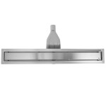 REA - Scarico lineare Neox Superflow BRUSH NICKEL 90 REA-G2708