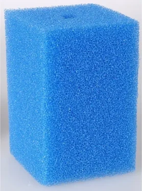 UnionStar Náhradní molitanová vložka pro filtr McBio 15 / Filtrační vložka / Akvaristika / 15x10 cm (8626)