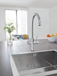 GROHE - Blue Home Dřezová baterie Connected, s chladícím zařízením a filtrací, chrom 31539000