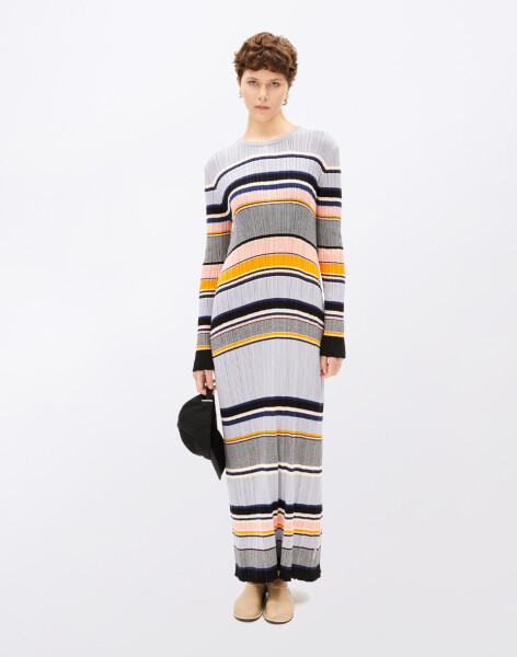 Armedangels Kaamila Stripes 3118 misty morning-deep rosalilly S