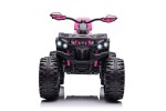 Mamido Dětská elektrická čtyřkolka ATV Power 4x4 růžová