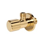 REA - Rohový ventil 02 1/2" x 3/8" Brush Gold REA-12006