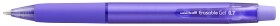 UNI Gumovací pero stiskací fialové
