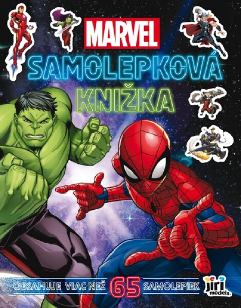 Samolepková knižka Marvel