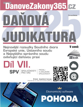 Daňová judikatura (VII.) - kolektiv autorů