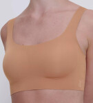 Dámská podprsenka ZERO Feel 2.0 Top - BROWN - sv. hnědá 00CM - SLOGGI BROWN L