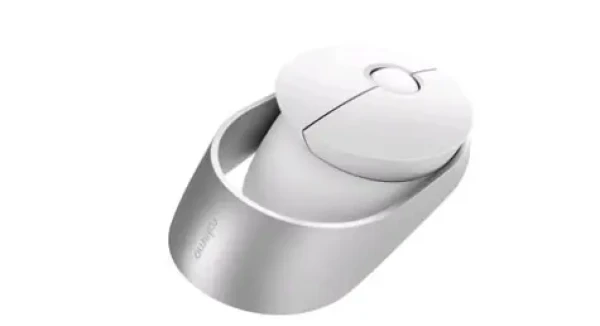 Rapoo Ralemo Air 1 silent Multi-mode bílá / bezdrátová optická myš / 1600DPI/ 3 tlačítka / 2.4Ghz / BT 3.0 a 4.0 / (6940056135124)