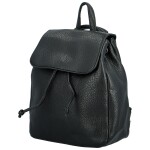 Trendy dámský koženkový kabelko-batoh Amitta new, černý