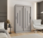 Šatní skříň Abi Rubino Y Rozměry: 150 cm, Barva korpusu + barva dveří: Kašmír