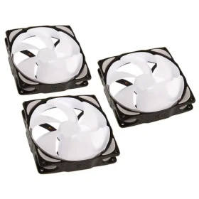 Noiseblocker NB-eLoop Fan B12-2 bílá 3ks / 120mm / 16.7 dB @ 1300 RPM / 51.15 CFM / 3-Pin (LUBU-031)