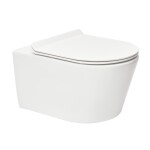 WC závěsné SAT Brevis včetně prkénka softclose, zadní odpad SATBRE011RREXP SATBRE011RREXP