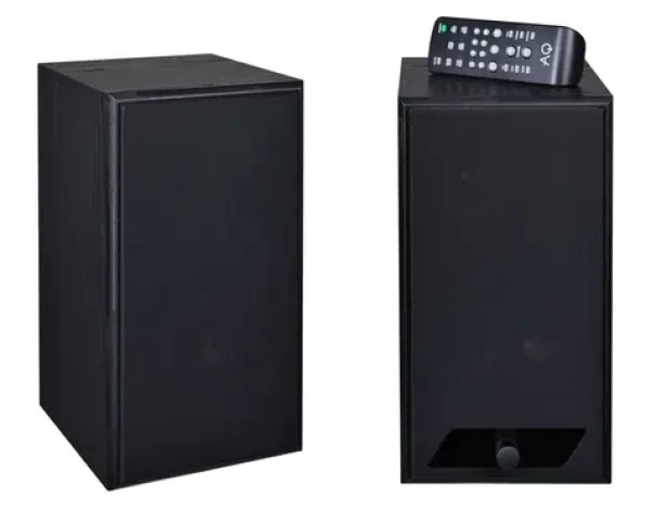 AQ M25 multimedia černá / 2.0 / reproduktory / 60W / Bluetooth 5.0 / USB / RCA /dálkové ovládání (0m25)
