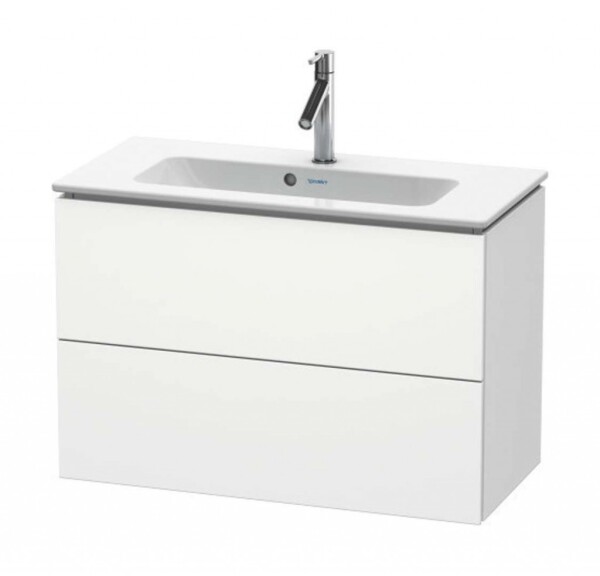 DURAVIT - L-Cube Umyvadlová skříňka 55x82x39 cm, 2 zásuvky, bílá mat LC625701818