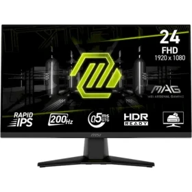 24" MSI MAG 242F černá / FHD / IPS / 16:9 / 0.5ms / 1000:1 / 300cd-m2 / HDMI+DP / VESA (9S6-3BC51T-001)