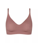 Dámská podprsenka ZERO Microfibre 2.0 Bralette - CACAO - kakaová 1141 - SLOGGI BROWN XS
