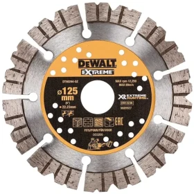 DeWalt DT90294 / Diamantový kotouč na zdivo beton pro drážkovačku DCG200 / Průměr 125x22.2 mm (DT90294)