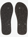 Quiksilver MOLOKAI ART II BLACK/BLUE/GREY pánské žabky