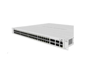 MikroTik Cloud Router Switch CRS354-48P-4S+2Q+RM, 650MHz CPU, 64MB, 1x10/100, 48xGLAN(PoE), 4xSFP+, 2xQSFP, vč. L5 EDF_1017326