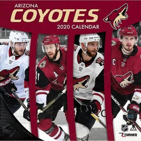 JF Turner Kalendář Arizona Coyotes NHL 2020 Wall x