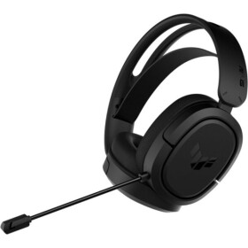 Asus TUF Gaming H1 Wireless Gaming Sluchátka Over Ear bezdrátová 7.1 Surround černá Redukce šumu mikrofonu Vypnutí zvuku