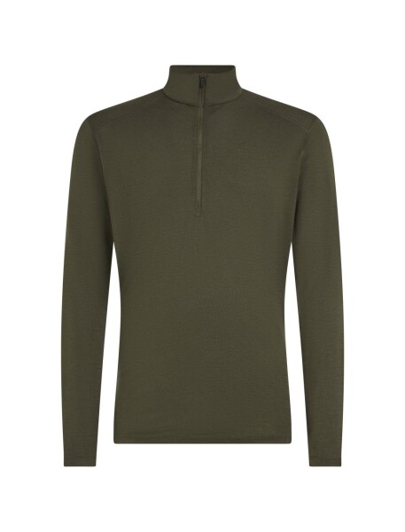 ICEBREAKER Mens 200 Oasis LS Half Zip, Dark Loden velikost: XL
