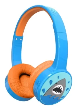 Denver BTH-107BU modrá / Dětská bezdrátová sluchátka s mikrofonem / Bluetooth 5.3 (dbth107bu)