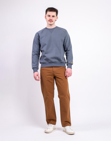 Carhartt WIP Single Knee Pant Hamilton Brown rinsed W33/L32
