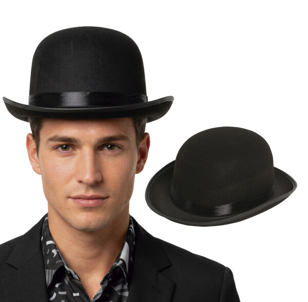 Černá buřinka pro dospělé Charlie Chaplin