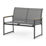 Zahradní sestava, síťovina, šedá, AZS-S1212 GREY