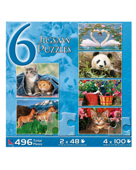 Puzzle dětské 6 v 1 - EPEE