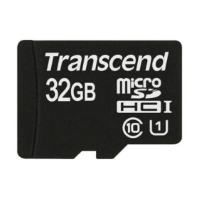 TRANSCEND MicroSDHC karta 32GB Premium, Class 10 UHS-I 300x, bez adaptéru EDF_325417