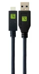 Techly USB-A - USB-C 2 m černý / Kabel / USB 3.2 Gen 1 / 5 Gbit/s / rychlonabíjení (ICOC-MUSB31-CMAM20T)