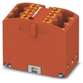 Phoenix Contact PTFIX 6X2,5 RD 3273268 blok rozvaděče 0.14 mm² 2.50 mm² červená 10 ks