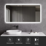 CERANO - Koupelnové LED zrcadlo Grande - 60x80 CER-DY-2073H