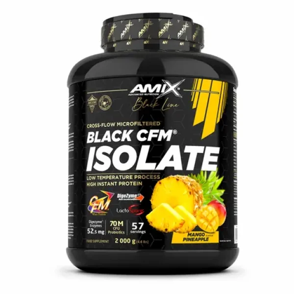 Amix Black Line Black CFM Isolate 2000 g mango pineapple (17305)