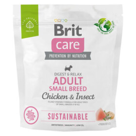 Brit Care Sustainable Adult Small Breed Chicken Insect kg