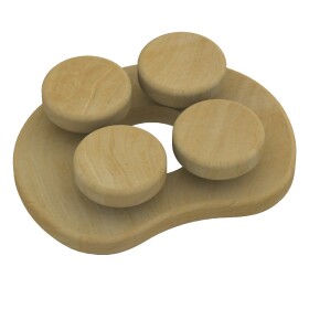 Opěrka hlavy do sauny - Cedr/Spider