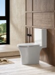 AQUALINE - VITO WC sedátko, Soft Close, Easy Take, bílá PCS105