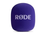 Rode Interview GO fialová / Ruční adaptér / pro Wireless GO, GO II, GO 3, PRO, ME / ochrana proti větru (INTERVIEWGOPUR)