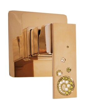 SLEZAK-RAV - Vodovodní baterie sprchová vestavěná, Barva: zlato ROYAL1083Z