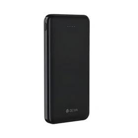 Devia Kintone 10000 mAh černá / Powerbanka / 10000 mAh (6938595354625)
