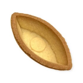 Dortisimo Košíček na tartaletky lodička máslová hladká světlá 6,7 cm (24 ks)