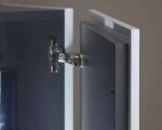DURAVIT - L-Cube Skříňka 80x70x24 cm, 2 dvířka, bílá mat LC116701818