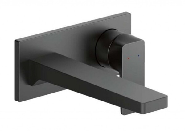 DURAVIT - Manhattan Umyvadlová baterie pod omítku, matná černá MH1070004046