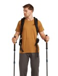 Pánské merino triko s krátkým rukávem ICEBREAKER Mens 200 Waffle Elevation SS Tee, Trail velikost: XL