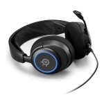 SteelSeries Arctis Nova 3 černá / Sluchátka s mikrofonem / 1.2m / Jack 3.5mm / USB (61631)