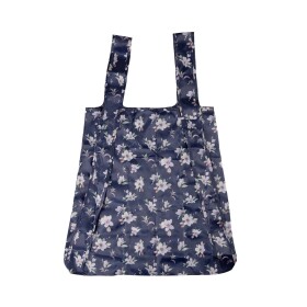 Skládací taška 2v1 - Modrá květina - Albi
