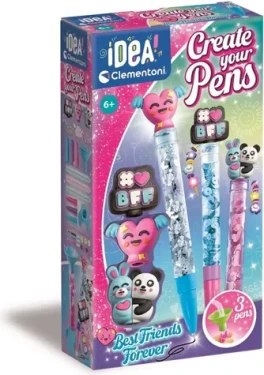 CLEMENTONI IDEA Kreativní sada pro výrobu per BFF